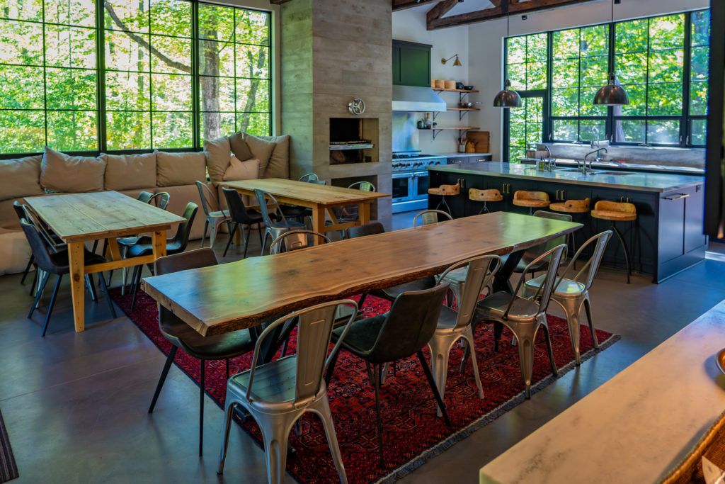 The Great Loom community kitchen and gathering space